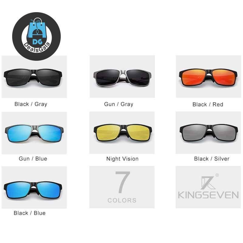 Men’s Square Polarized Mirror Sunglasses Men's Glasses af7ef0993b8f1511543b19: Black Blue|Black Gray|Black Red|Black Silver|Gun Blue|Gun Gray|Night Vision