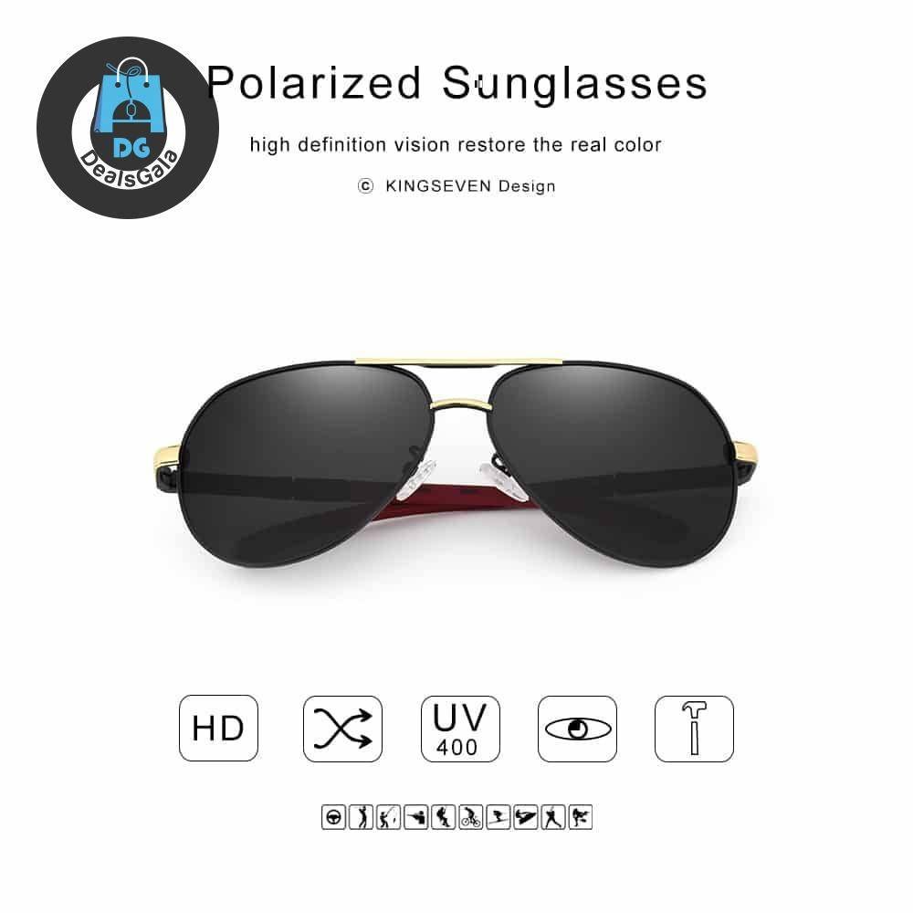 Men’s Luxury Style Polarized Sunglasses Men's Glasses af7ef0993b8f1511543b19: Gold Black|Gray Black|Gray Blue|Red Brown|Silver Black|Silver Red