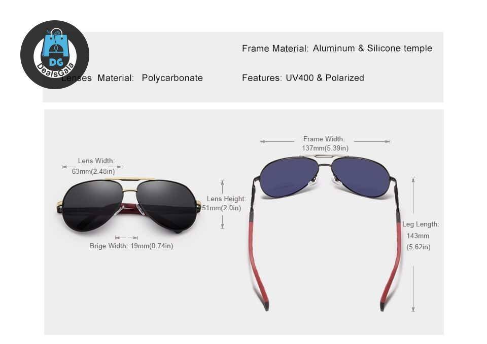 Men's Luxury Style Polarized Sunglasses