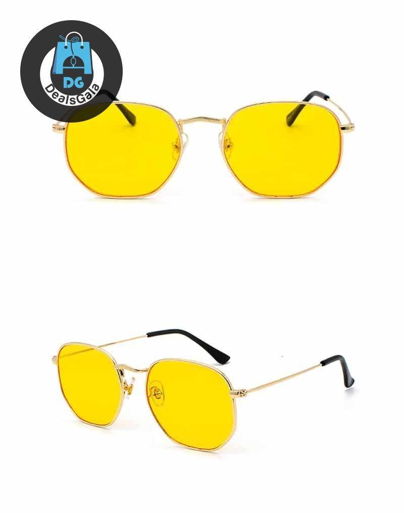 Men's Vintage Square Sunglasses