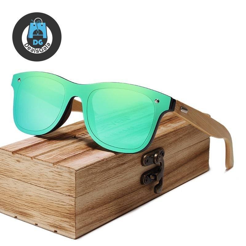 Men’s Bamboo Frame Polarized Sunglasses Men's Glasses af7ef0993b8f1511543b19: Blue bamboo|Brown bamboo|Gray bamboo|Green bamboo|Red bamboo