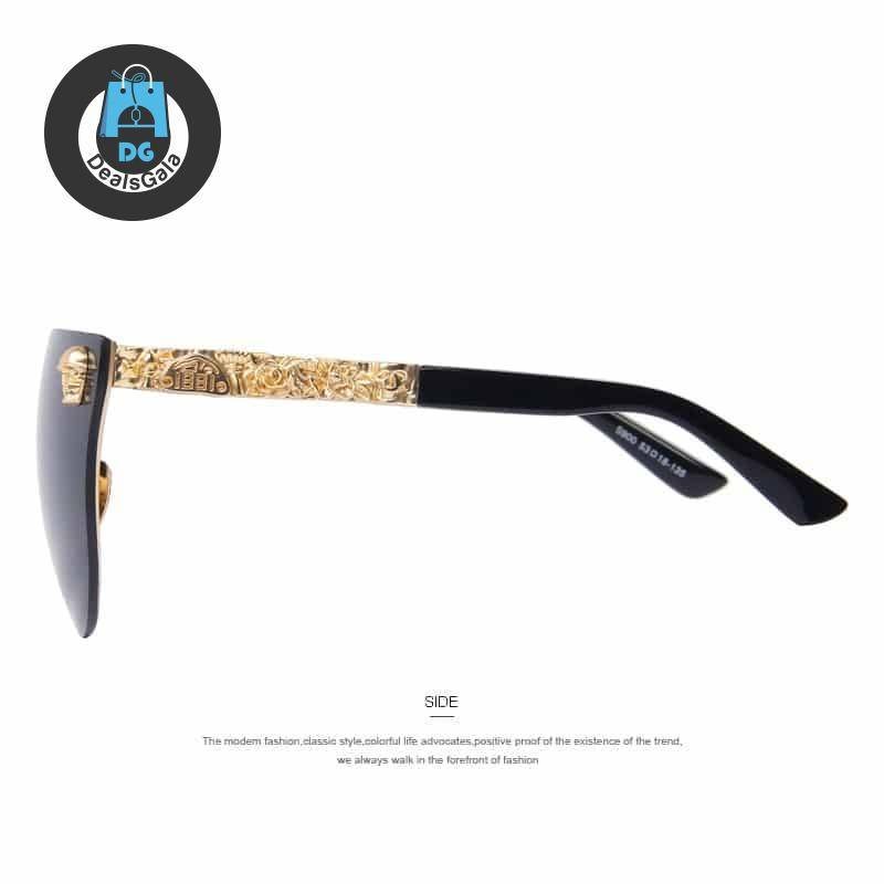Women Gothic Gold Skull Frame Metal Sunglasses Women's Glasses af7ef0993b8f1511543b19: C01 Black|C02 Pink|C03 Blue|C04 Brown Black|C05 Silver|C06 Brown
