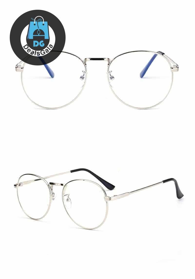 Unisex Anti-Blue Light Round Glasses