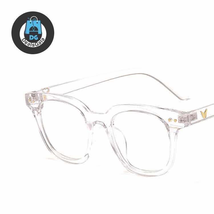 Women’s Vintage Square Anti-Blue Light Glasses Women's Glasses b355aebd2b662400dcb0d5: Black|Brown|Gray|Leopard|Transparent