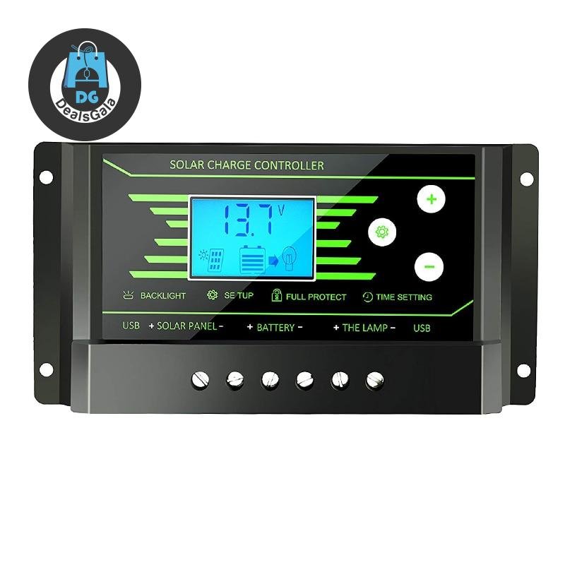 PWM Solar Charge Controller with LCD Display 222a267cc5778206b253be: 10 A|20 A|30 A