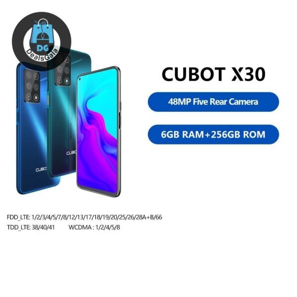 Cubot X30 Smartphone 94c51f19c37f96ed231f5a: 6GB 128GB|8GB 128GB|8GB 256GB