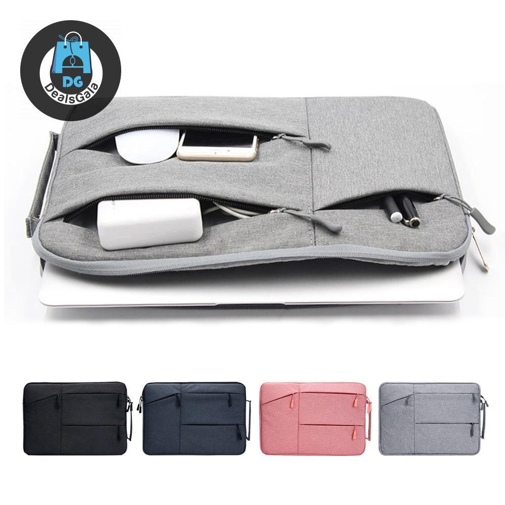 Laptop Bag Sleeve Case For Apple Macbook Air Pro Retina 13 14 15 Cover For Xiaomi HP DELL Mac book 16 inch Notebook Accessories cb5feb1b7314637725a2e7: Black|Blue|Gray|pink