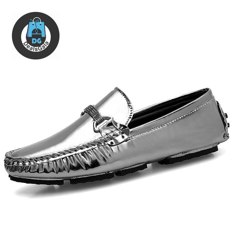 Men Moccasins Shoes cb5feb1b7314637725a2e7: Black|Blue|silver