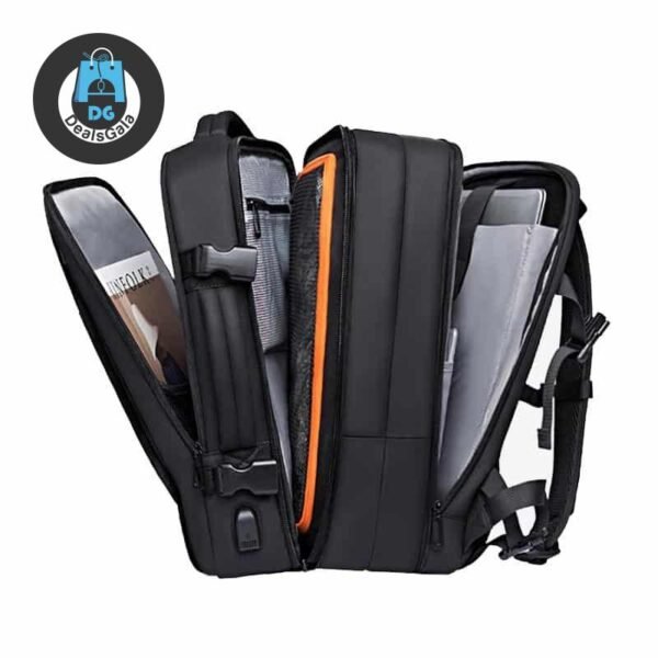 Waterproof Travel Backpack cb5feb1b7314637725a2e7: Black