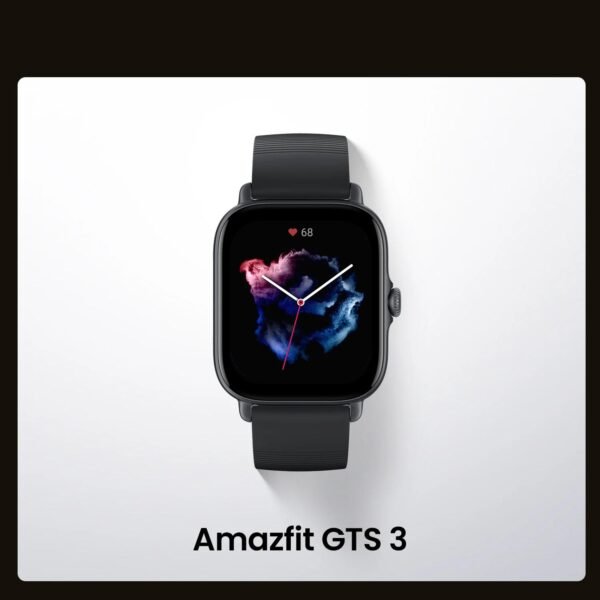 Amazfit GTS 3 Smartwatch cb5feb1b7314637725a2e7: Graphite Black|Ivory white|Terra Rosa