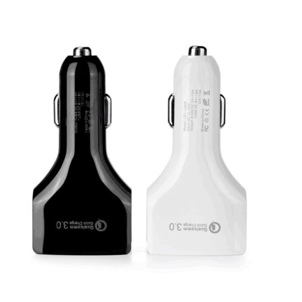 QC3.02.0 fast charge car charger Color: Black|Black set|White|White set