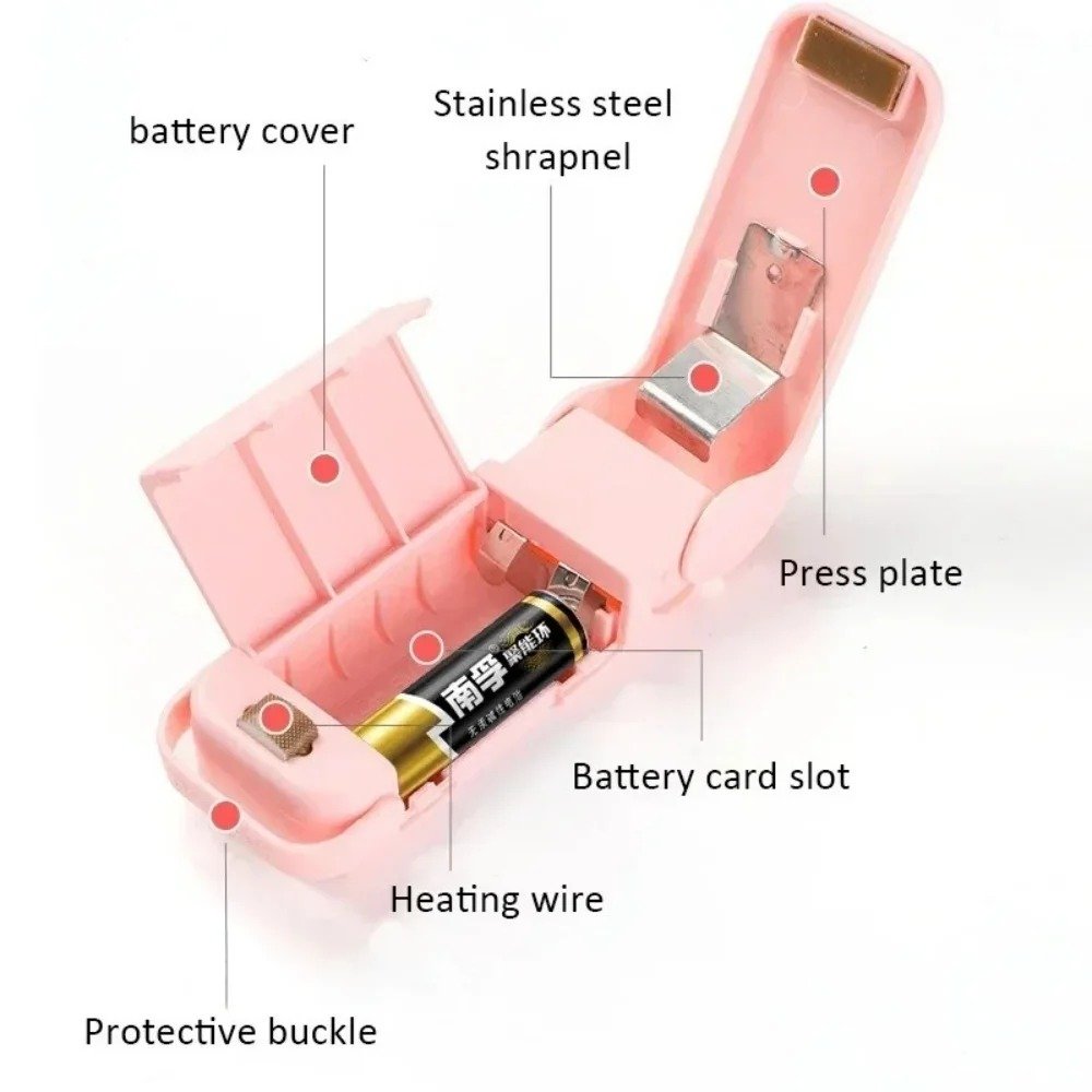 Mini Portable Bag Heat Sealer and Cutter