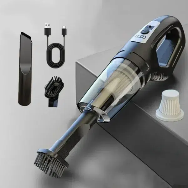 High-Power Cordless Handheld Car Vacuum Cleaner 120W Rechargeable