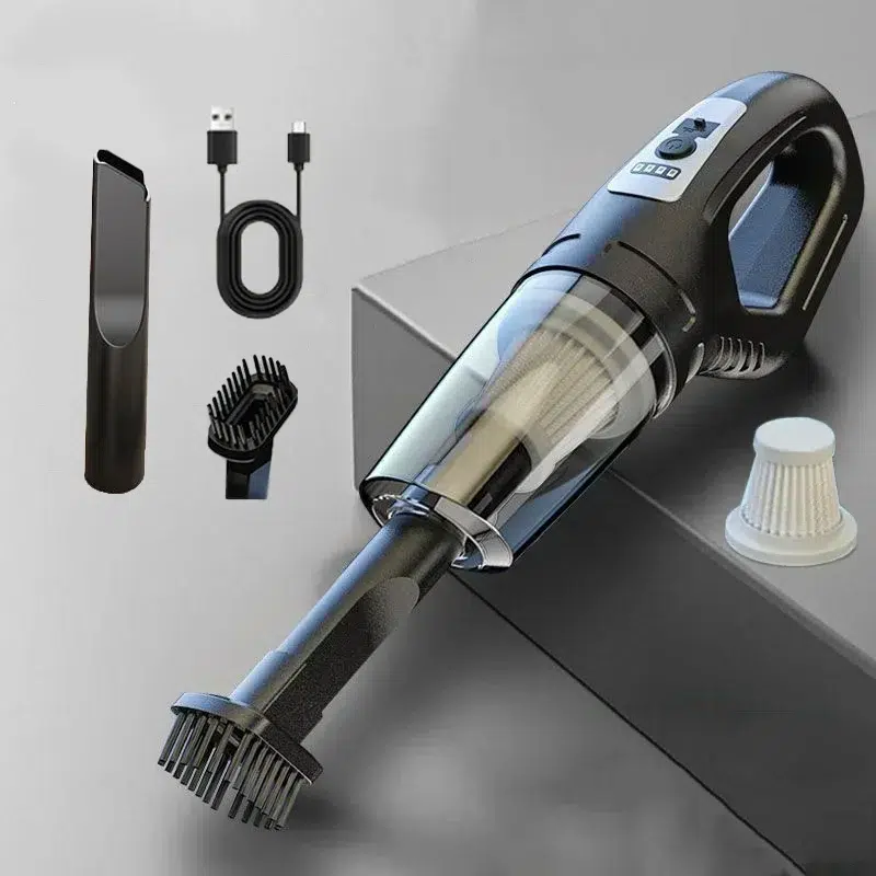 High-Power Cordless Handheld Car Vacuum Cleaner 120W Rechargeable