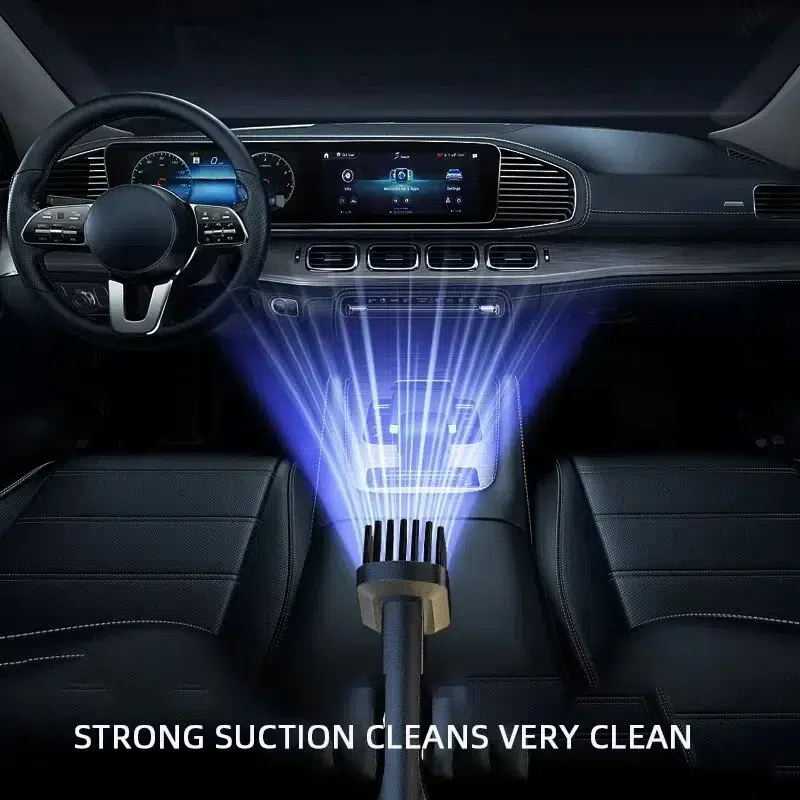 High-Power Cordless Handheld Car Vacuum Cleaner 120W Rechargeable - Image 4