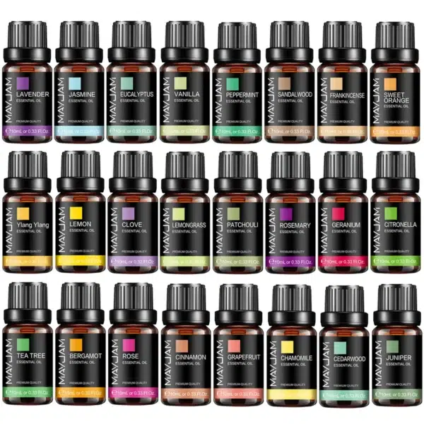 MAYJAM 10ml Pure Natural Essential Oils Complete Botanical Lineup