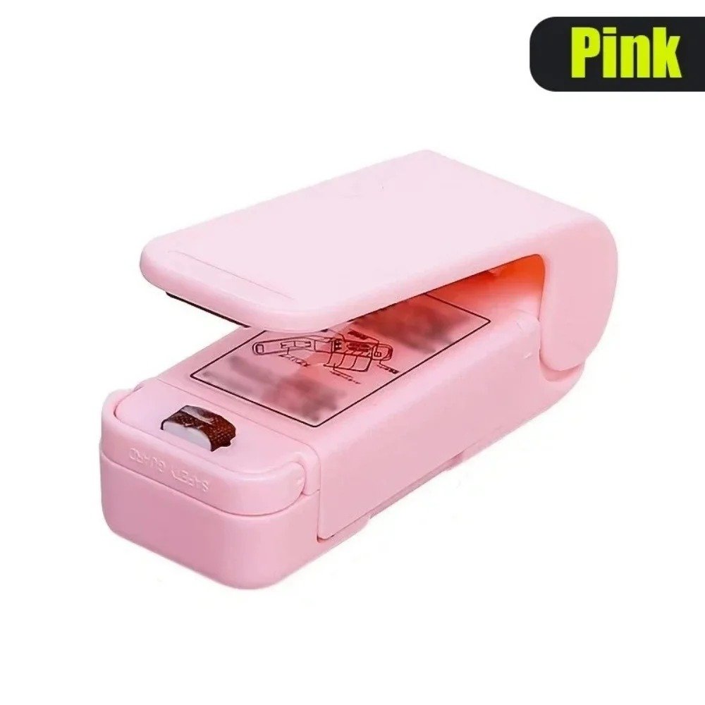 Mini Bag Sealer - Pastel Pink